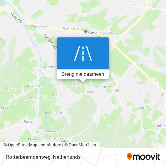 Rotterbeemdenweg kaart