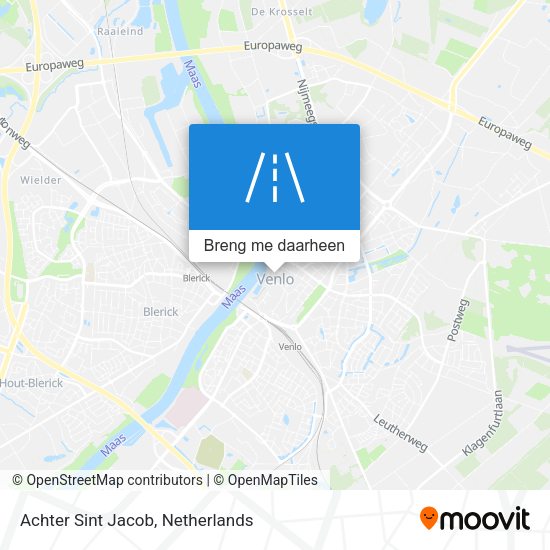 Achter Sint Jacob kaart