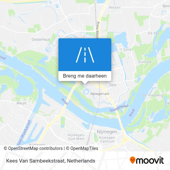 Kees Van Sambeekstraat kaart