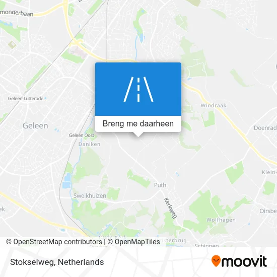 Stokselweg kaart