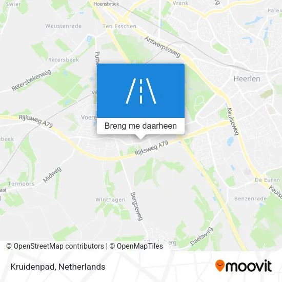 Kruidenpad kaart