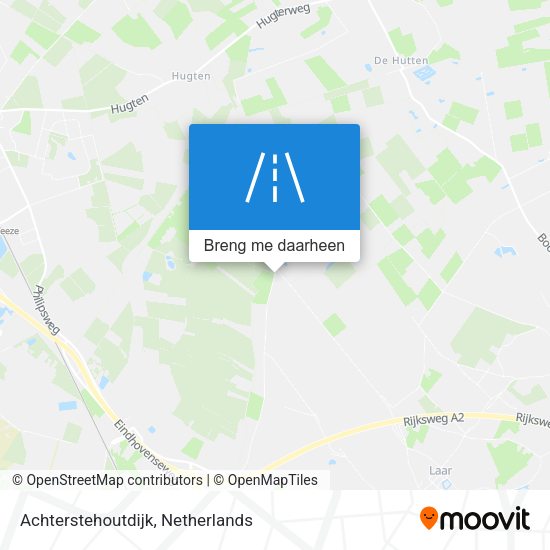 Achterstehoutdijk kaart