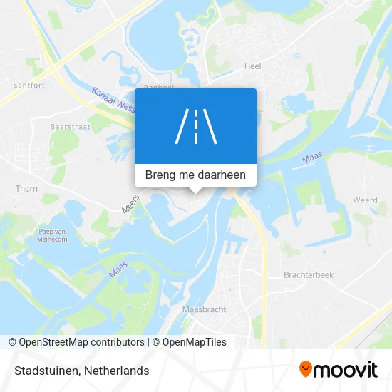 Stadstuinen kaart