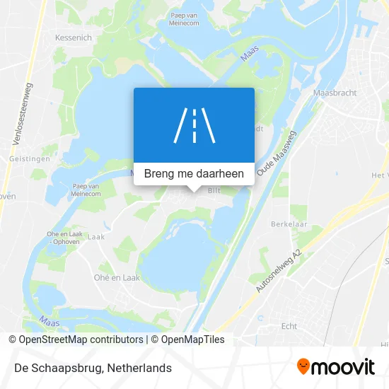 De Schaapsbrug kaart