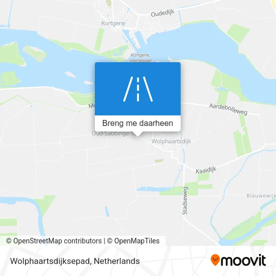 Wolphaartsdijksepad kaart