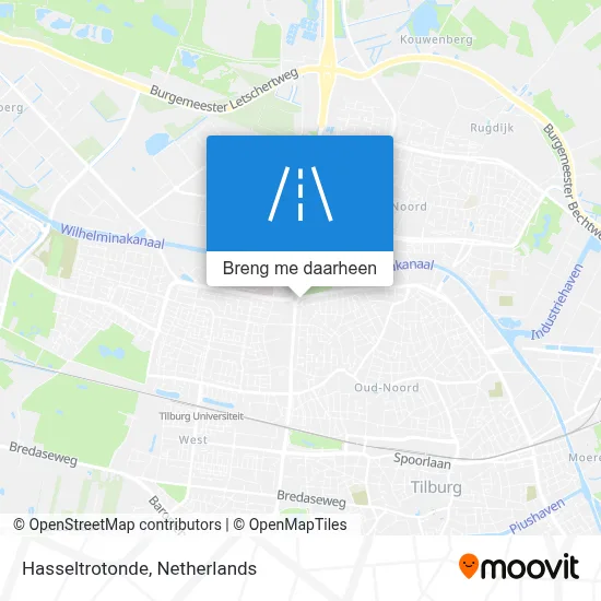 Hasseltrotonde kaart