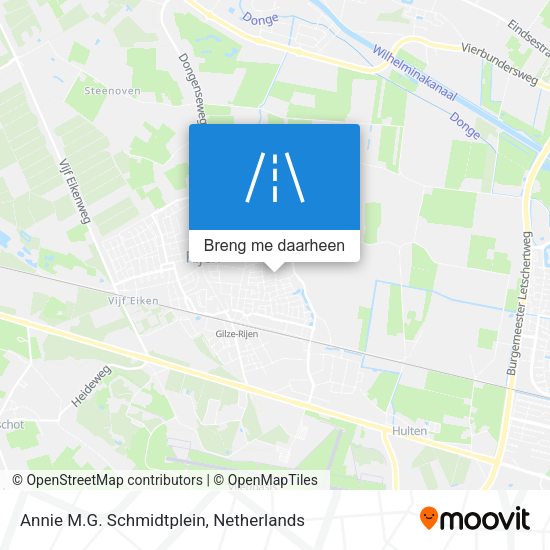 Annie M.G. Schmidtplein kaart