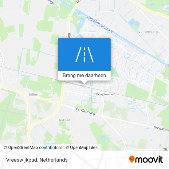Vreeswijkpad kaart