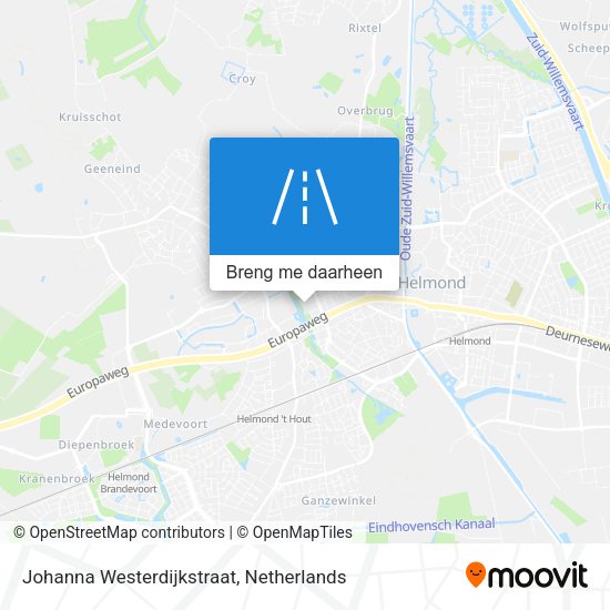 Johanna Westerdijkstraat kaart