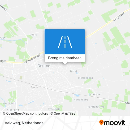 Veldweg kaart