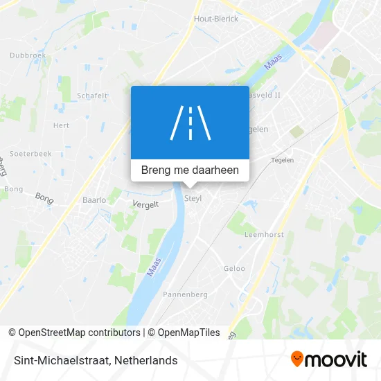 Sint-Michaelstraat kaart
