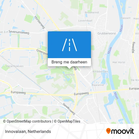 Innovalaan kaart
