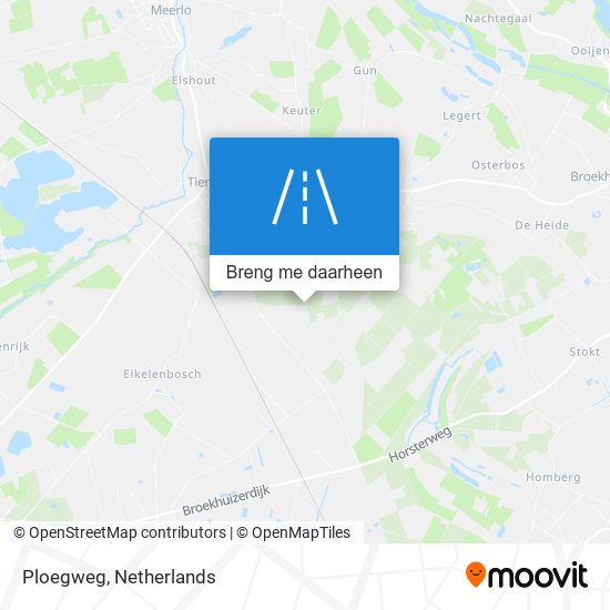 Ploegweg kaart