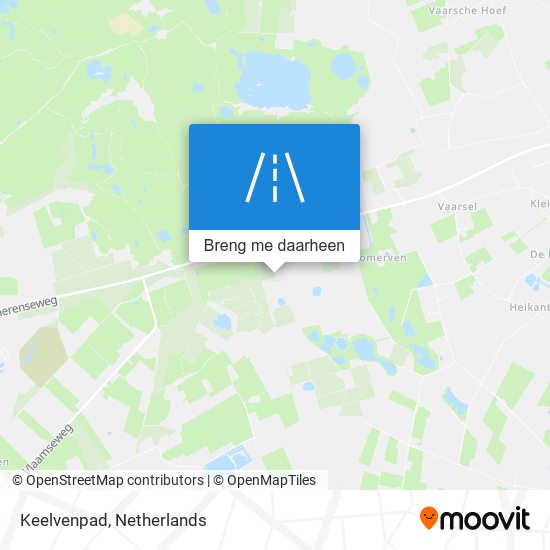 Keelvenpad kaart