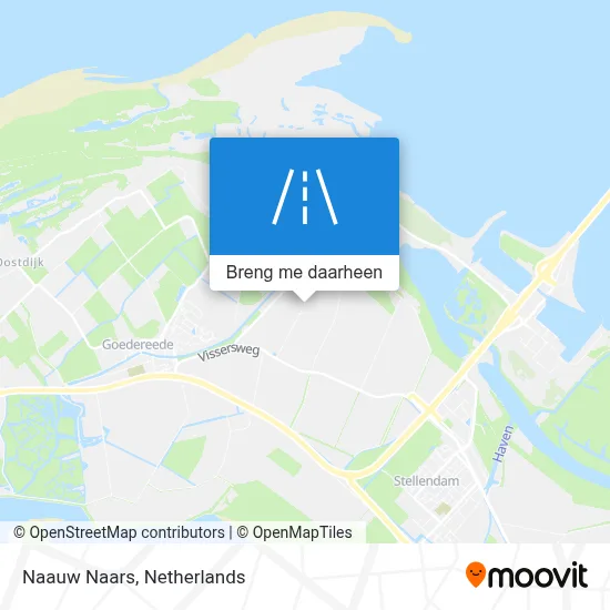 Naauw Naars kaart