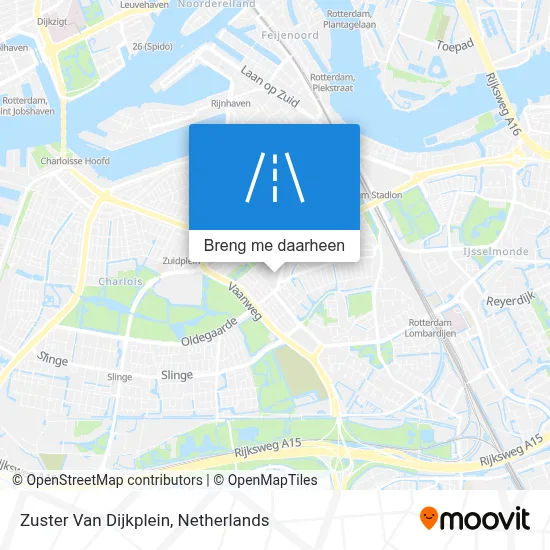 Zuster Van Dijkplein kaart