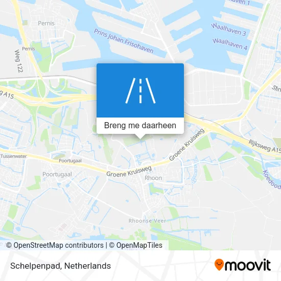 Schelpenpad kaart