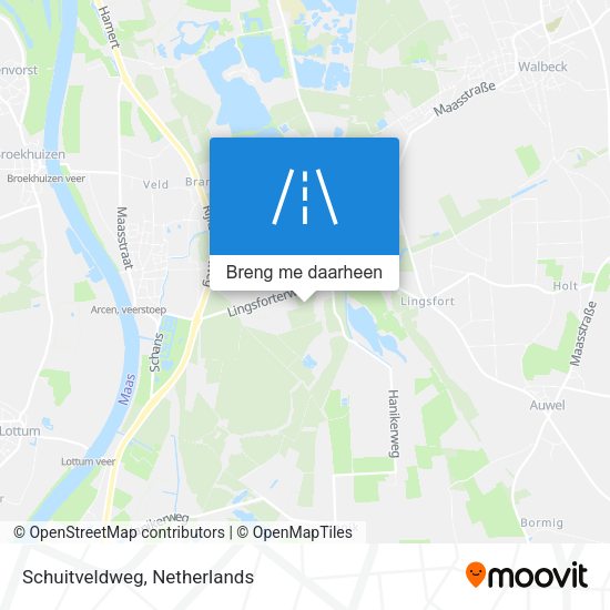 Schuitveldweg kaart