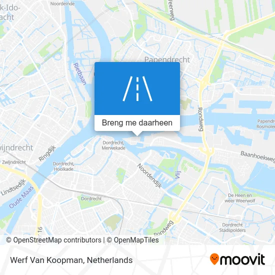 Werf Van Koopman kaart