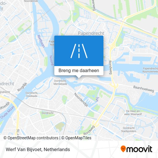 Werf Van Bijvoet kaart