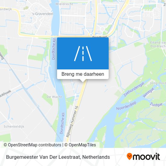 Burgemeester Van Der Leestraat kaart