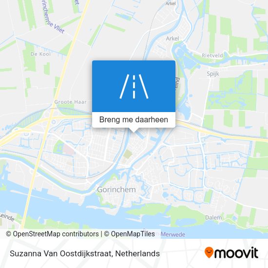 Suzanna Van Oostdijkstraat kaart
