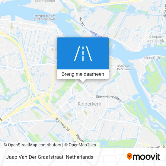 Jaap Van Der Graafstraat kaart