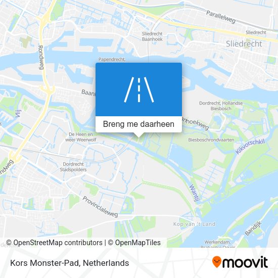Kors Monster-Pad kaart