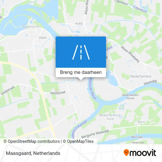Maasgaard kaart