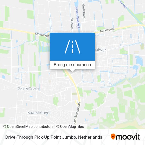 Drive-Through Pick-Up Point Jumbo kaart