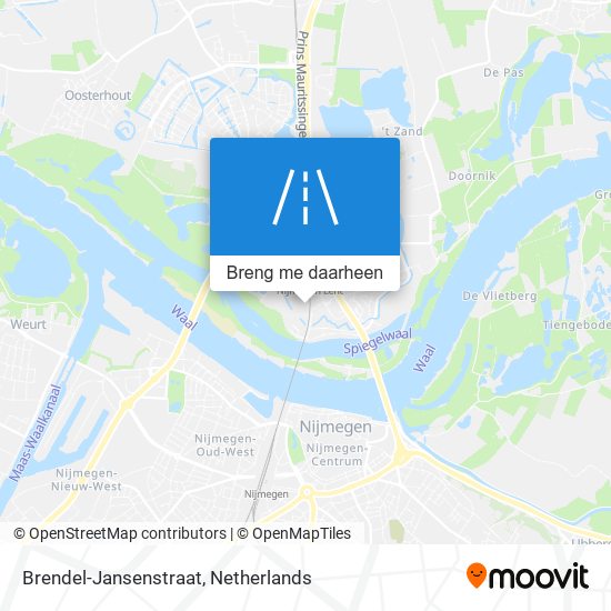 Brendel-Jansenstraat kaart