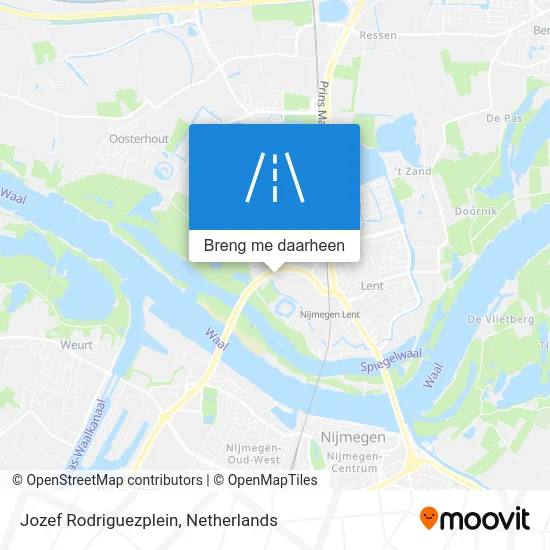 Jozef Rodriguezplein kaart