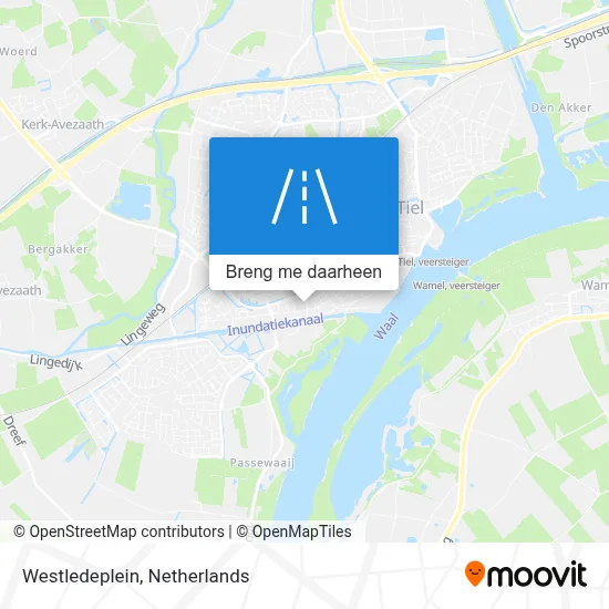 Westledeplein kaart