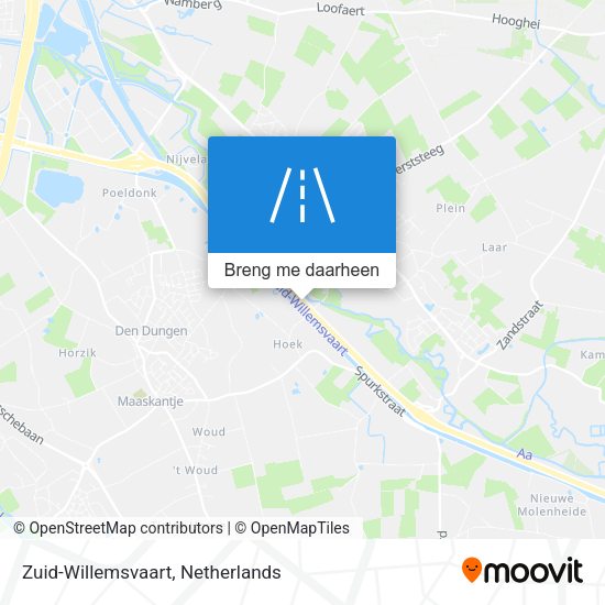 Zuid-Willemsvaart kaart