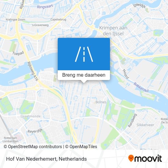 Hof Van Nederhemert kaart