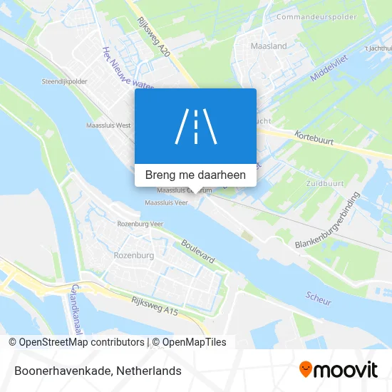 Boonerhavenkade kaart
