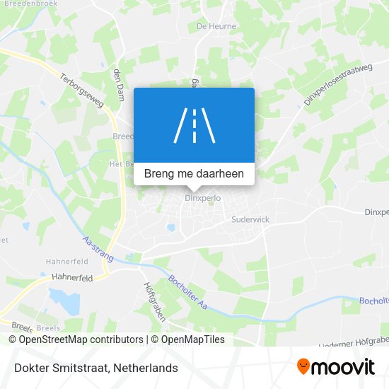 Dokter Smitstraat kaart