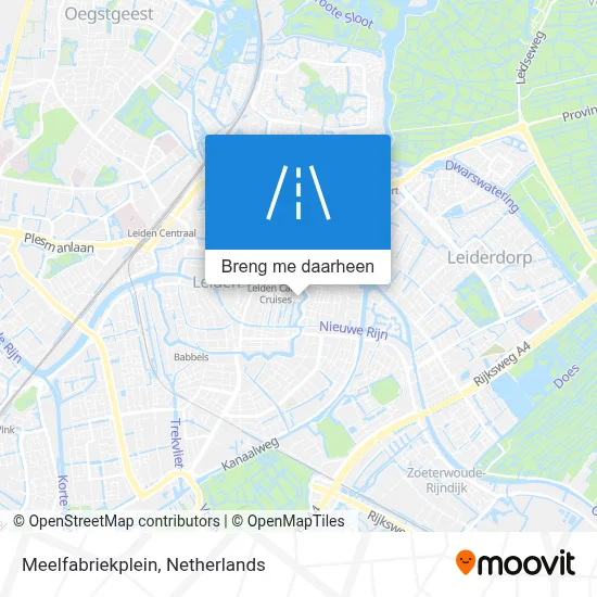 Meelfabriekplein kaart