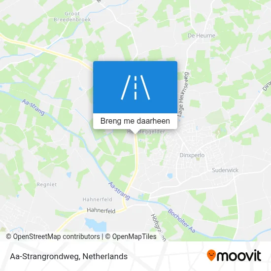 Aa-Strangrondweg kaart