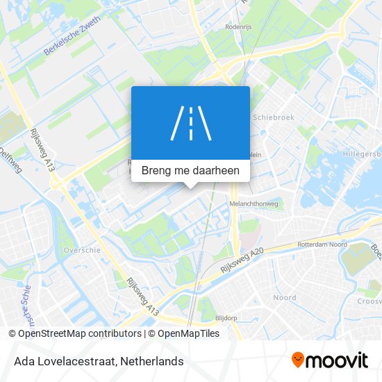 Ada Lovelacestraat kaart