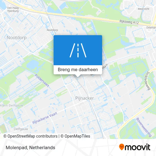 Molenpad kaart