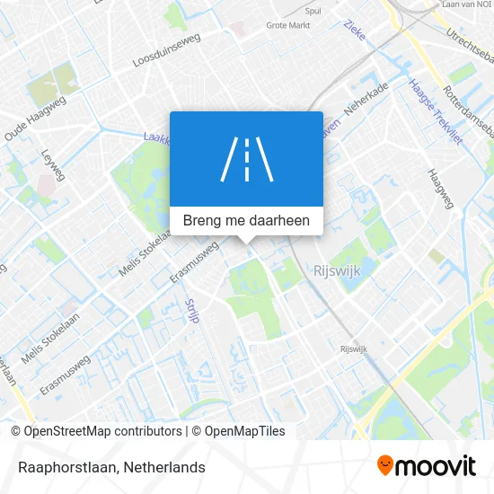 Raaphorstlaan kaart
