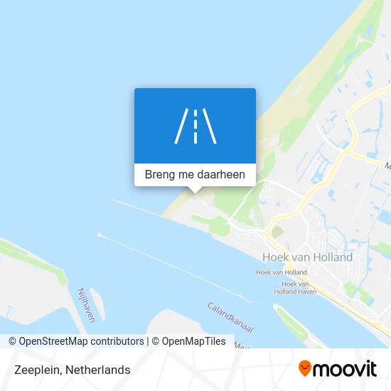 Zeeplein kaart