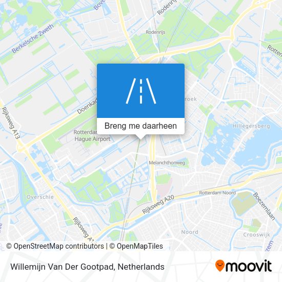 Willemijn Van Der Gootpad kaart