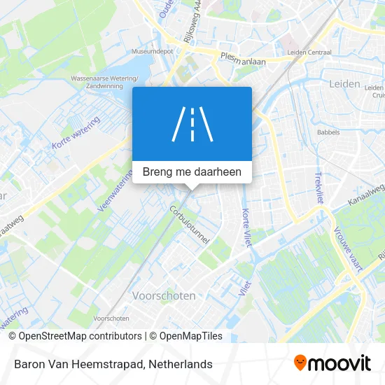Baron Van Heemstrapad kaart
