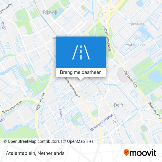 Atalantaplein kaart