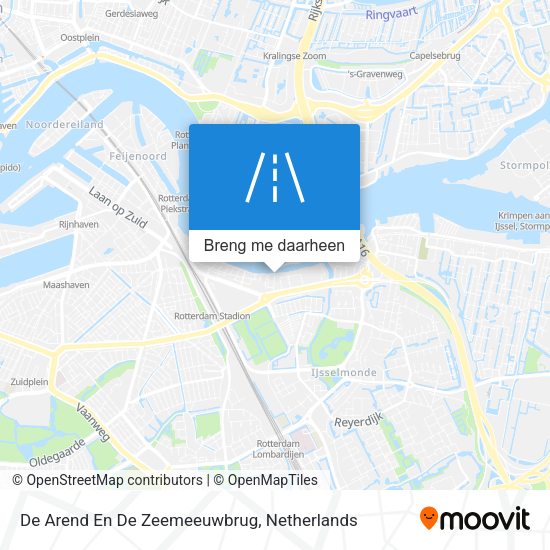 De Arend En De Zeemeeuwbrug kaart