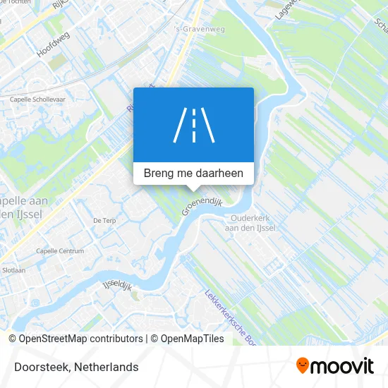 Doorsteek kaart