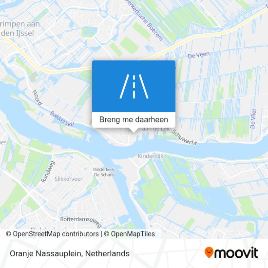 Oranje Nassauplein kaart