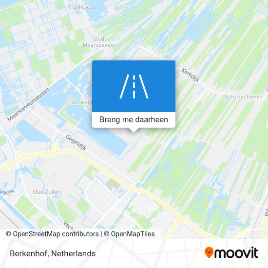 Berkenhof kaart